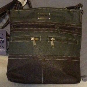 Stone and Co crossbody pancake bag